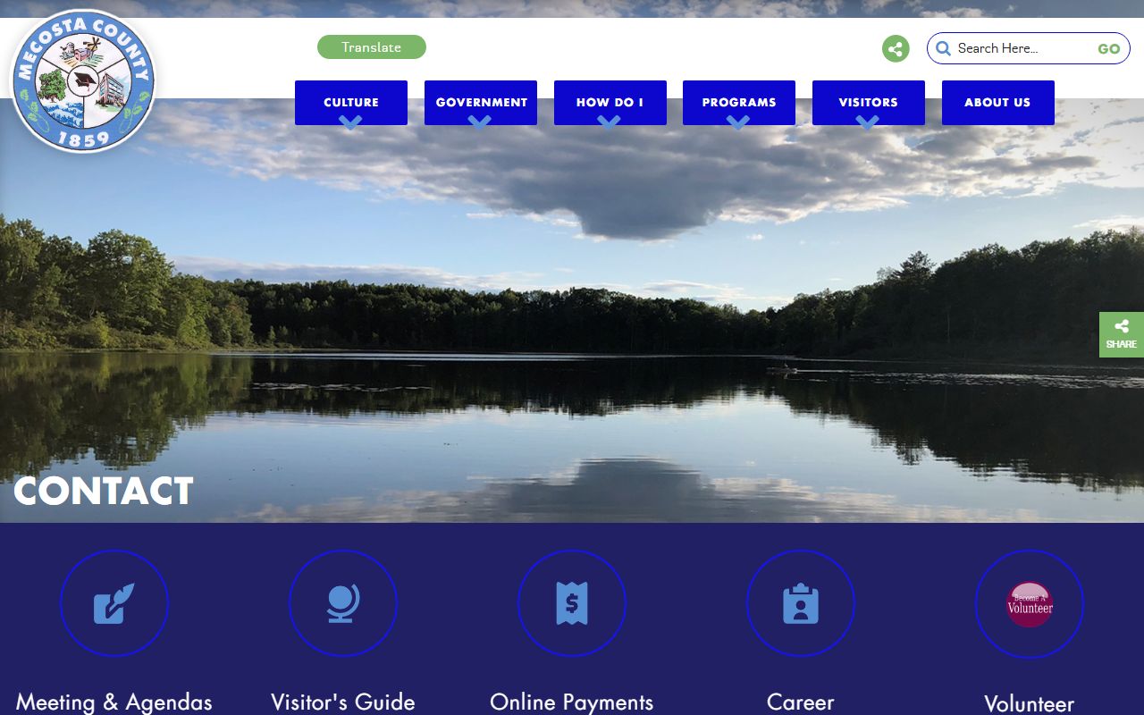 Mecosta County department directory for court records phone contacts